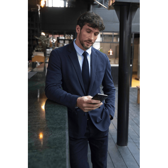 Neoblu | Blazer de hombre de malla piqué